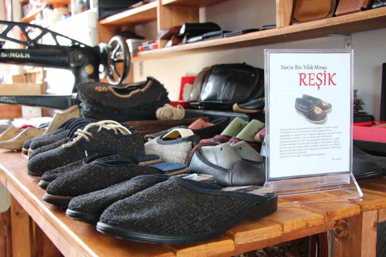 Van’ın kültürel mirası reşik, artık spor modelleriyle raflarda