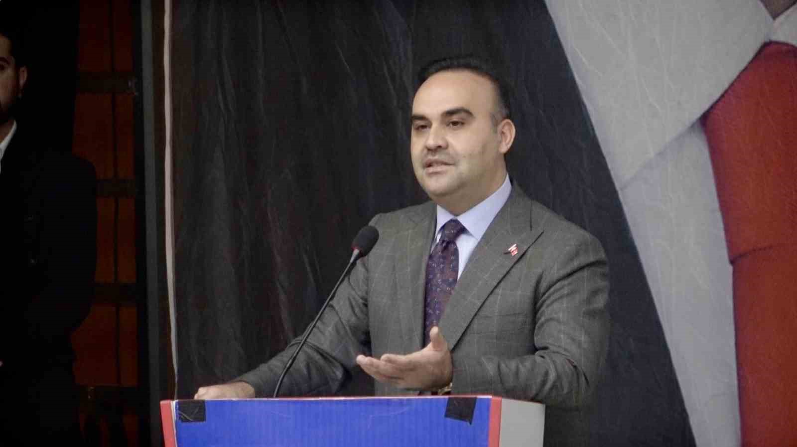 Bakan Kacır: “Türkiye, teknolojiyle kalkınan bir ülke haline geliyor”