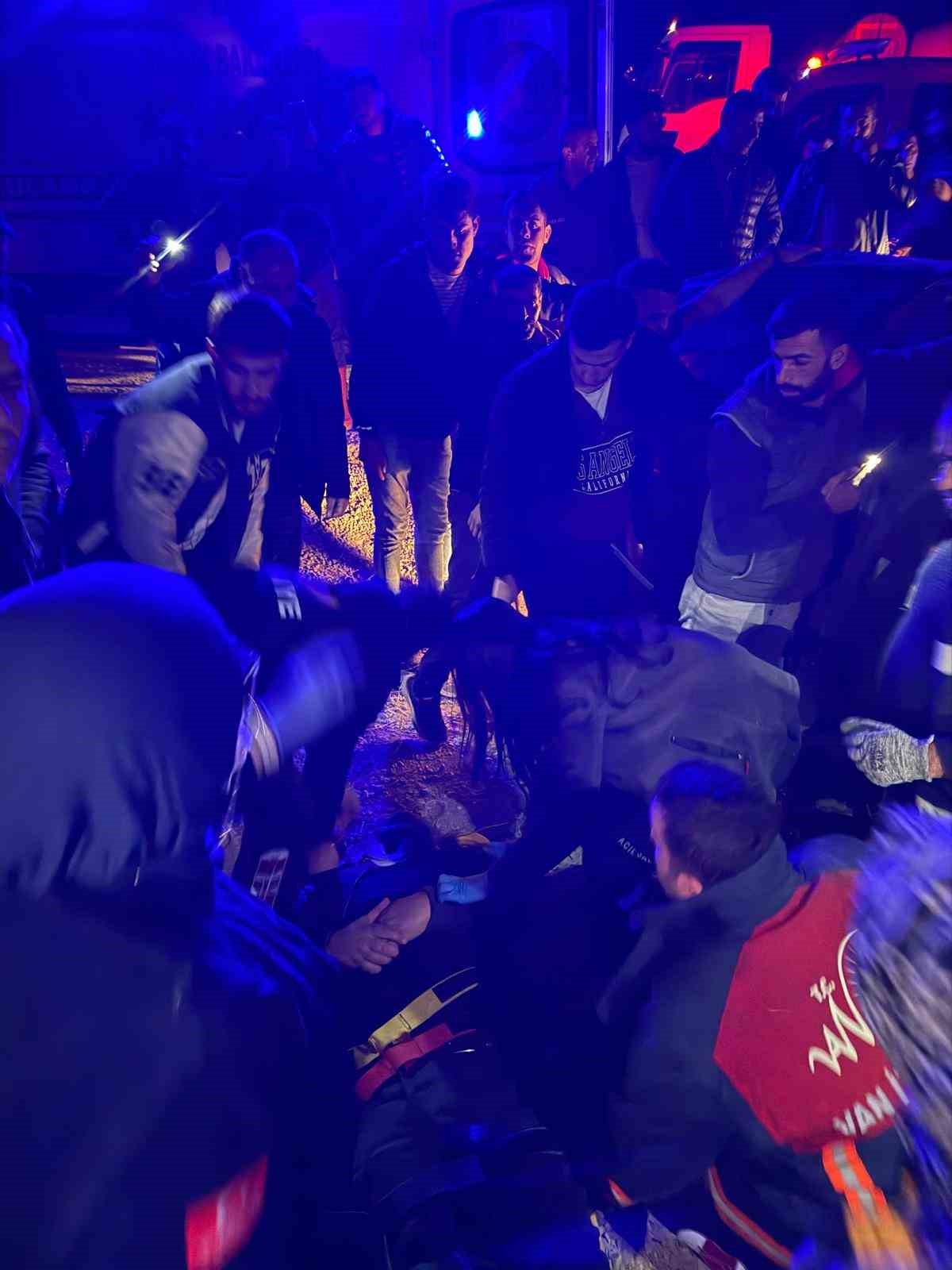 Van’da kaza:1 yaralı