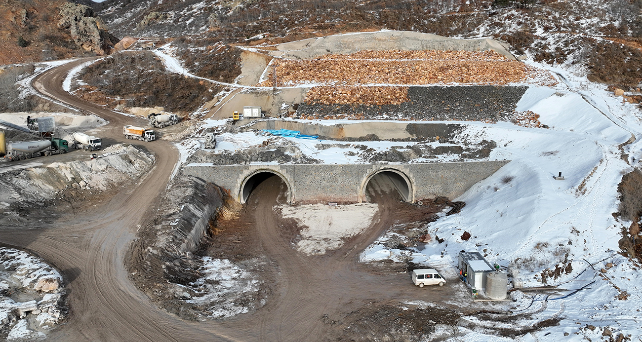 12 yıldır tamamlanamayan Sivas tüneli yine hizmete giremiyor
