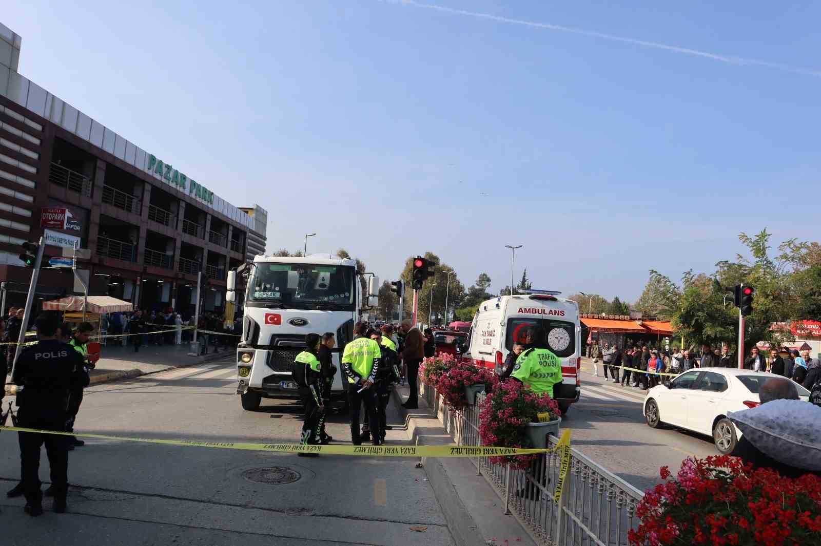 Yalova’da mikserin altında kalan yaşlı kadın feci şekilde can verdi