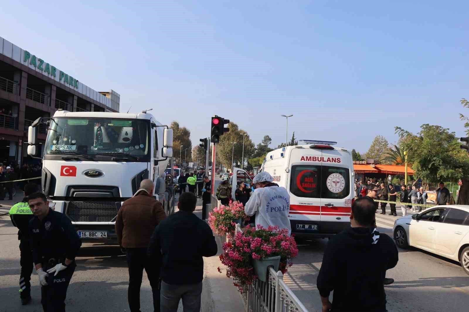 Yalova’da mikserin altında kalan yaşlı kadın feci şekilde can verdi