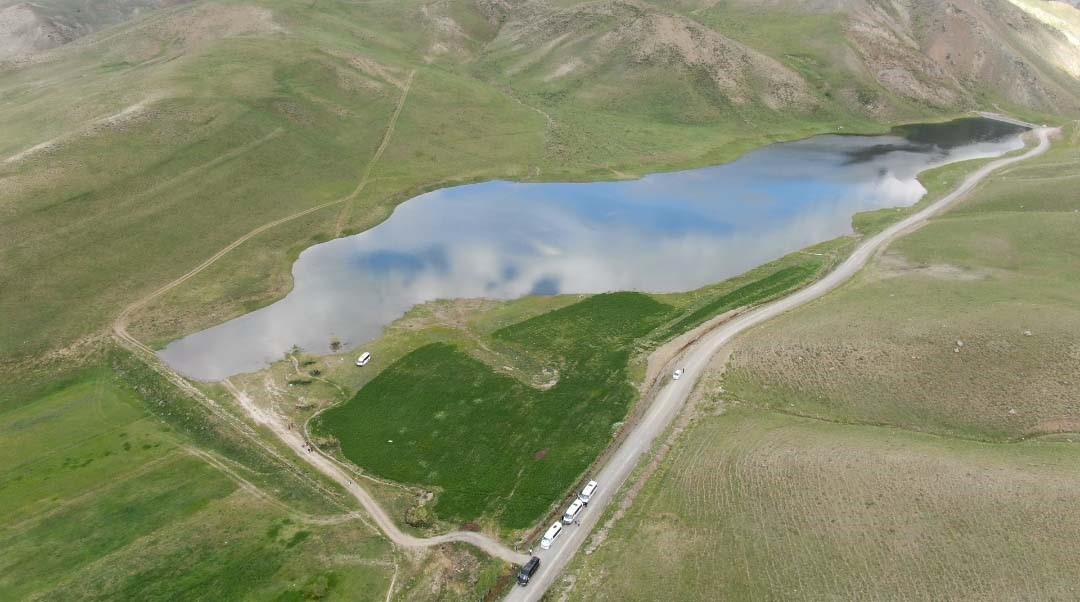 Erek Dağı’nın doğusundaki Antik Urartu Barajı kurudu