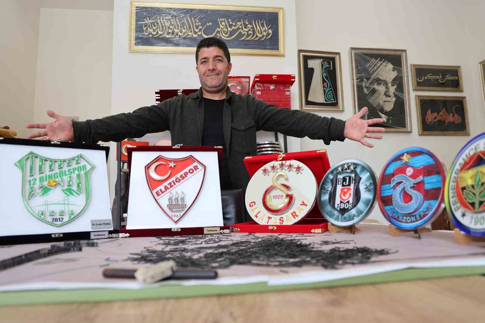 Hobisini sanata dönüştürdü, 500’ü aşkın eseriyle Türkiye’nin sayılı filografi ustalarından biri oldu