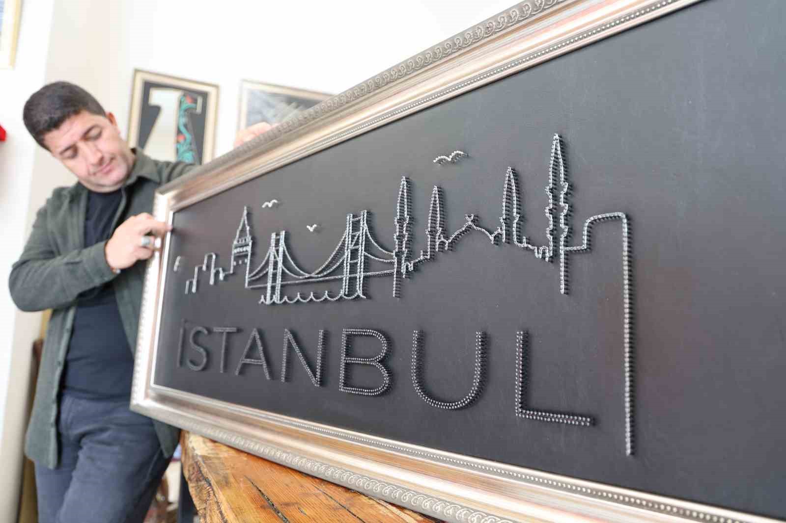 Hobisini sanata dönüştürdü, 500’ü aşkın eseriyle Türkiye’nin sayılı filografi ustalarından biri oldu