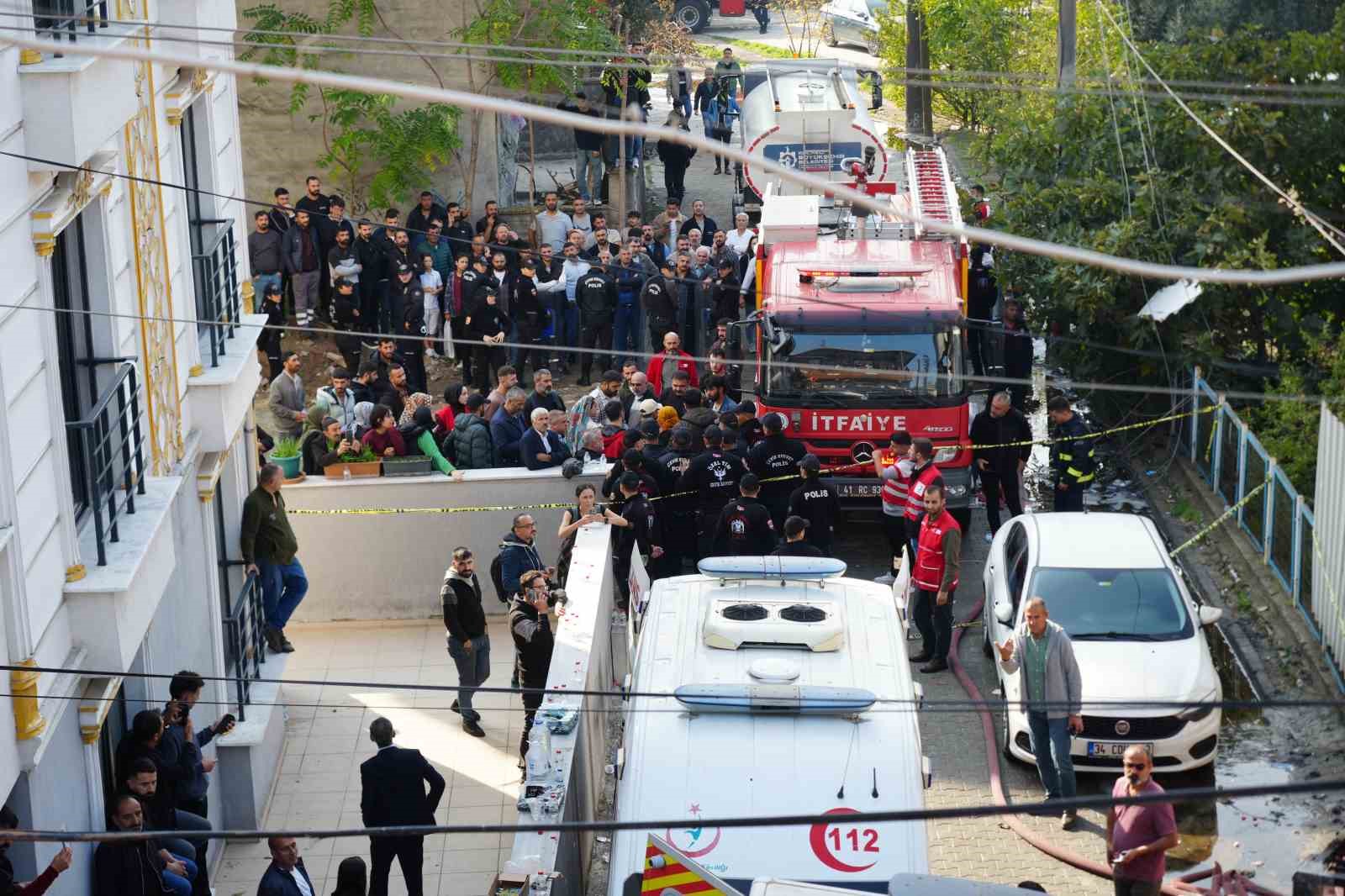 Kocaeli’de 6 kişinin ölümüne neden olan yangına ilişkin 3 gözaltı kararı