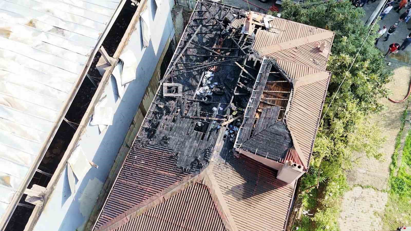 Kocaeli’de 6 kişiye mezar olan parfüm dolum tesisinin içi görüntülendi