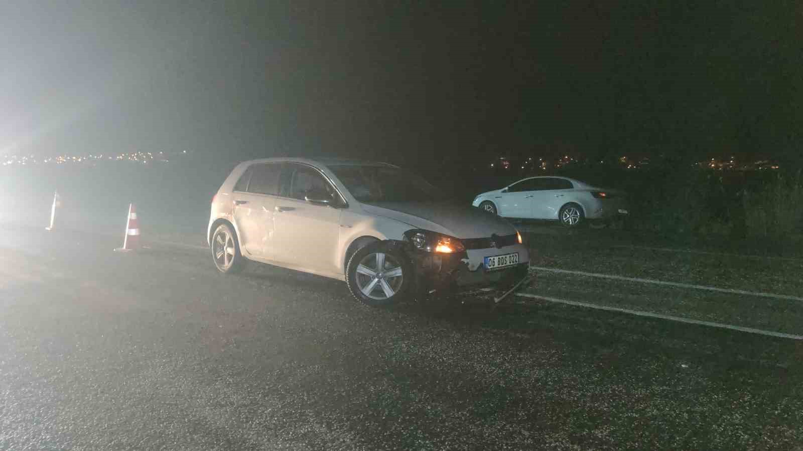 Van’da minibüs ve otomobil ineğe çarptı: Kazada 2 kişi yaralandı, inek telef oldu