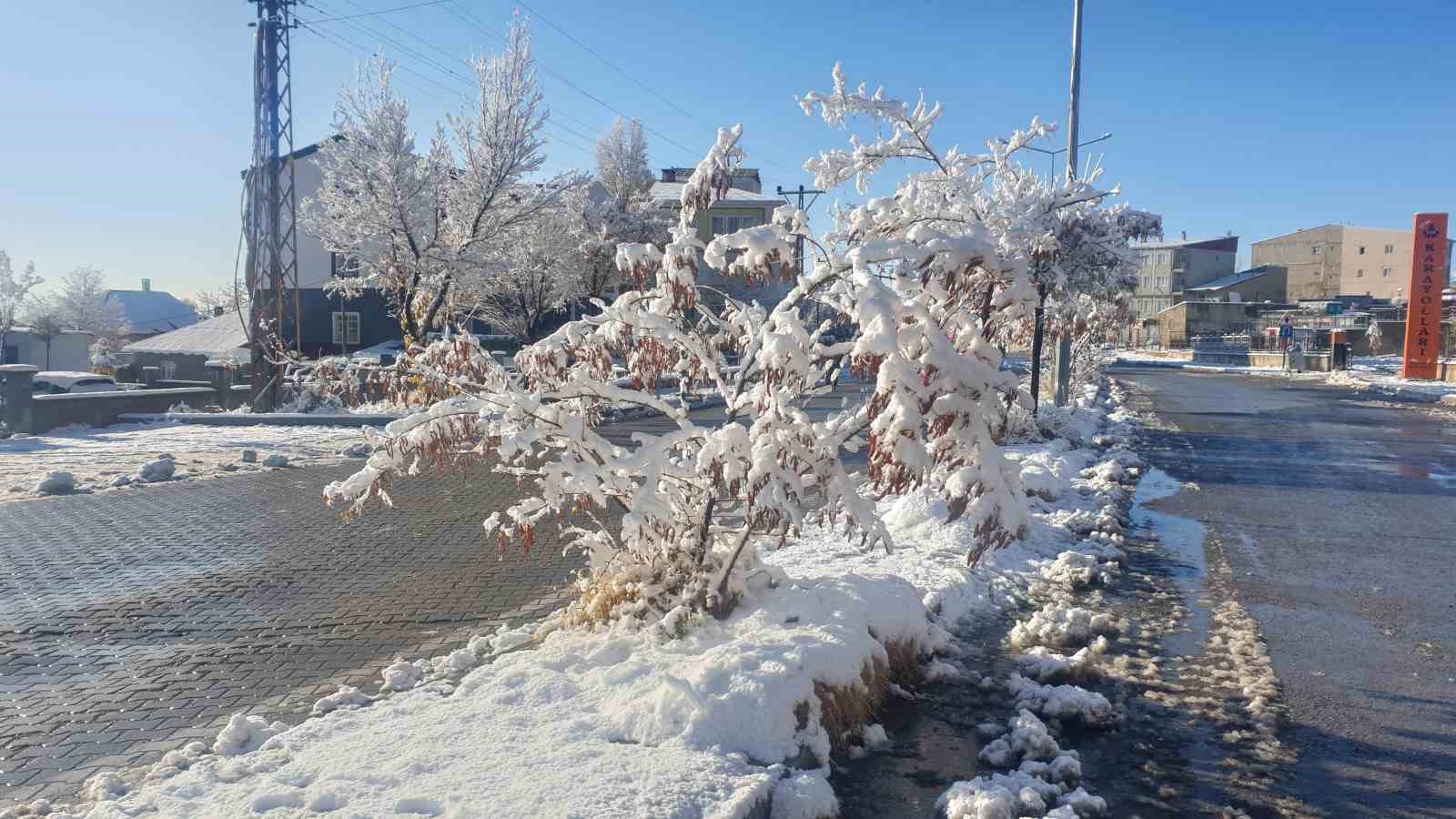 Başkale beyaza büründü