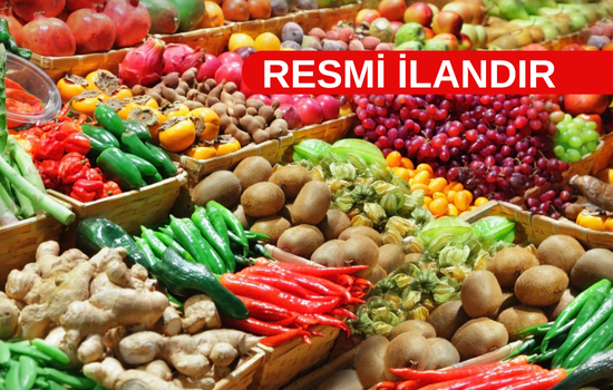 31 KALEM SEBZE MEYVE ALIMI