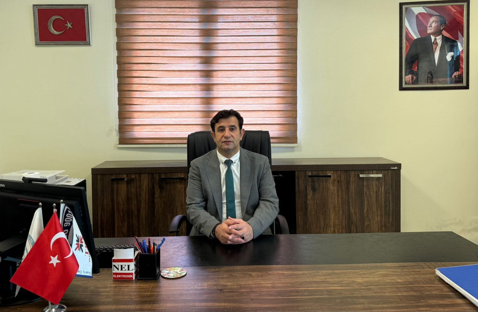 Vanlı Nurullah Ulutaş, yeni görevine başladı