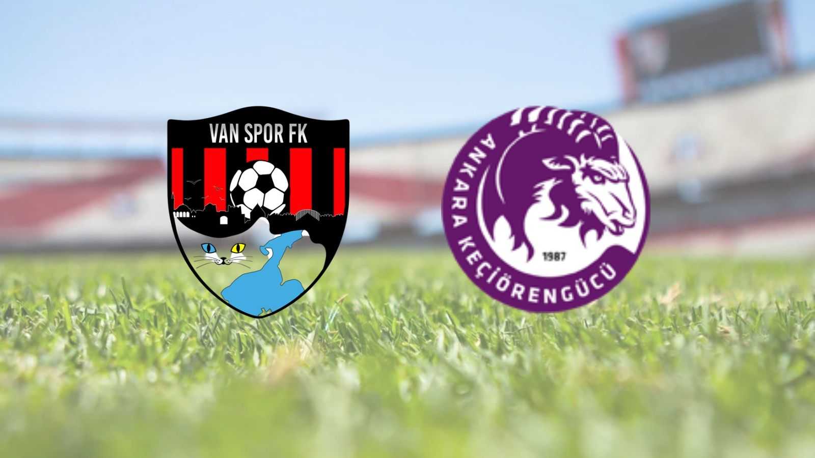 Vanspor, Keçiörengücü’nü ağırlıyor: Maçın ilk 11’leri belli oldu