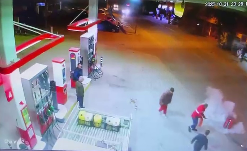 Bursa’da dehşet anları