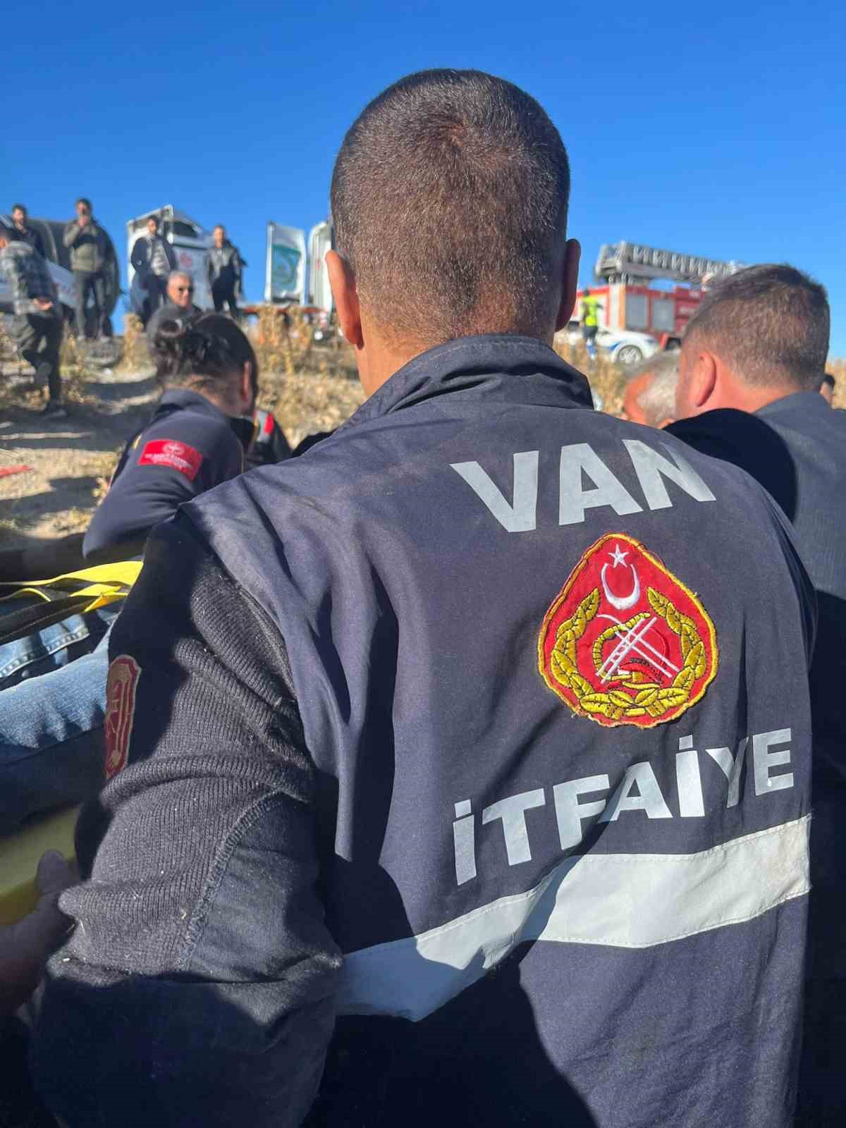 Van’da trafik kazası: 1 yaralı