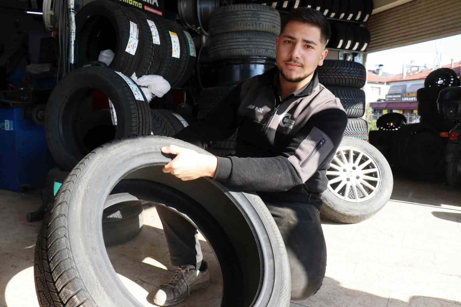 Ceza yemek istemeyen sürücüler dikkat: Zorunlu kış lastiği uygulaması başladı