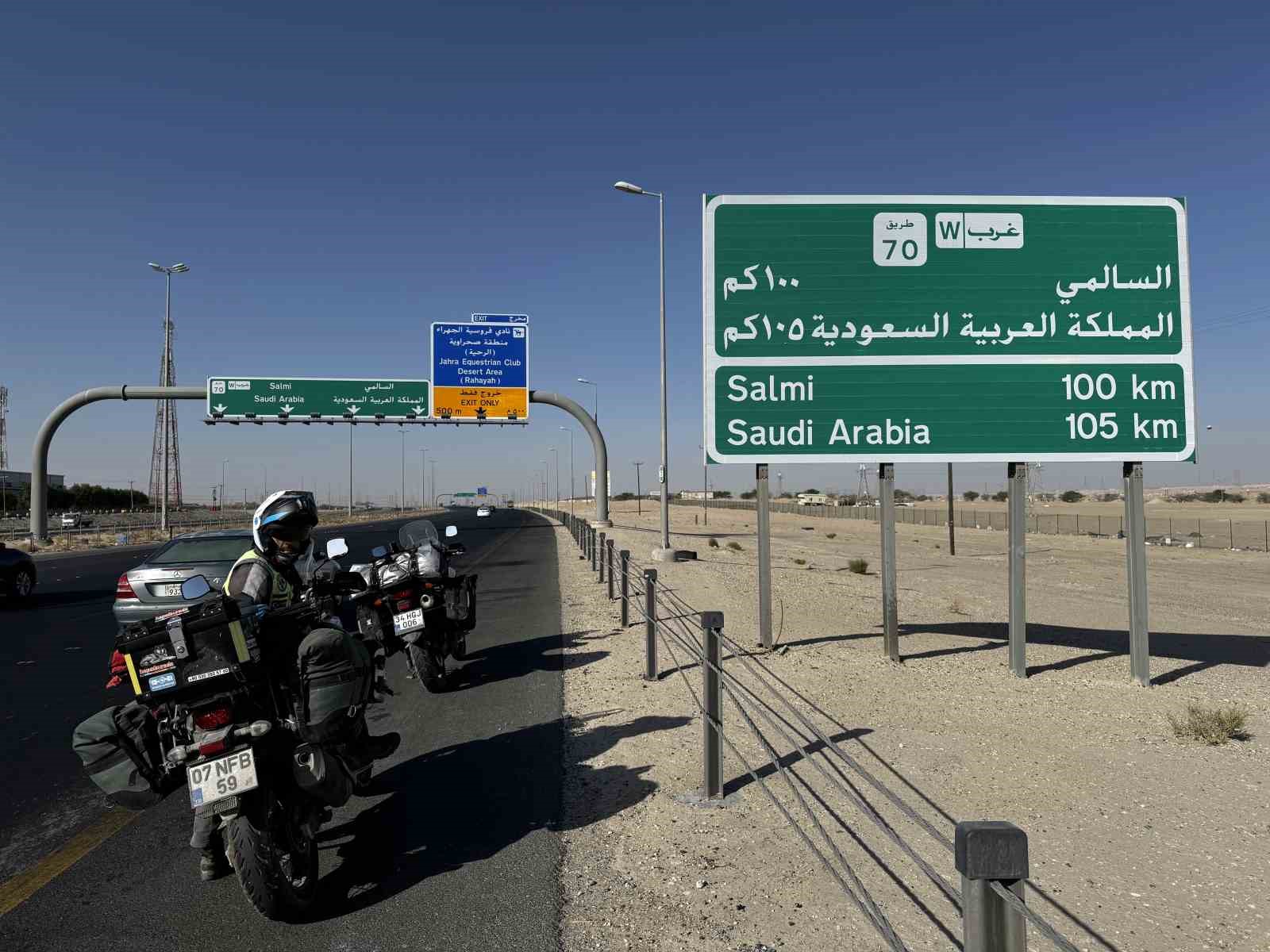 Sigarayı bıraktı, motosikleti ile 250 bin kilometre yol yaptı: Son durağı umre oldu