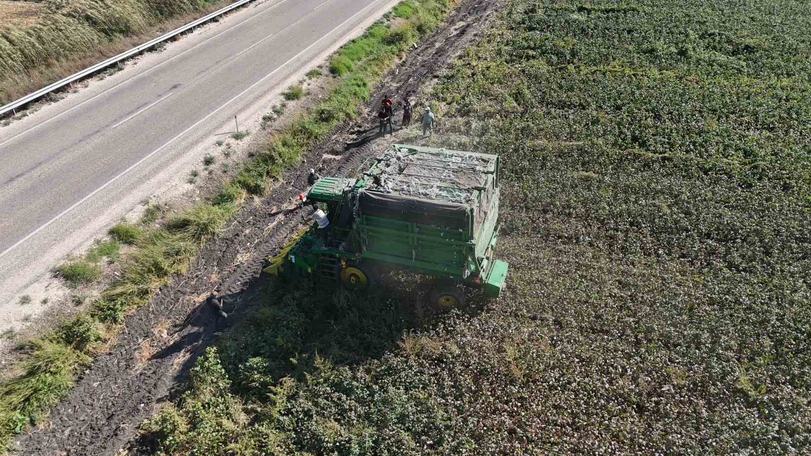 Beyaz altın pamukta kuraklık rekolteyi etkiledi