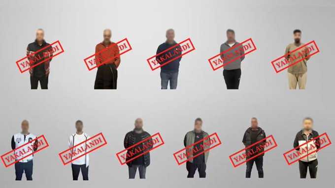 Kırmızı bültenle aranan 9, ulusal düzeyde aranan 2 suçlu Türkiye’ye getirildi