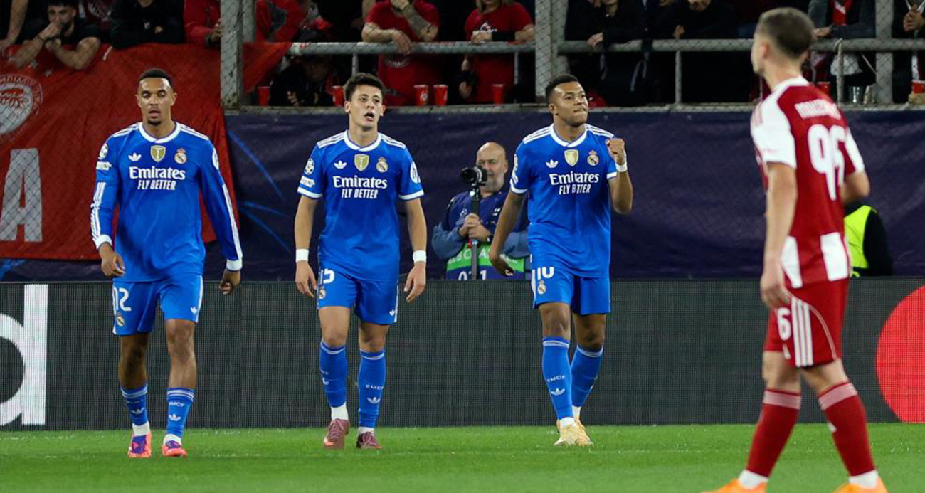 Real Madrid, Olympiakos’u 4-3 Yenerek 3 Puanı Kaptı