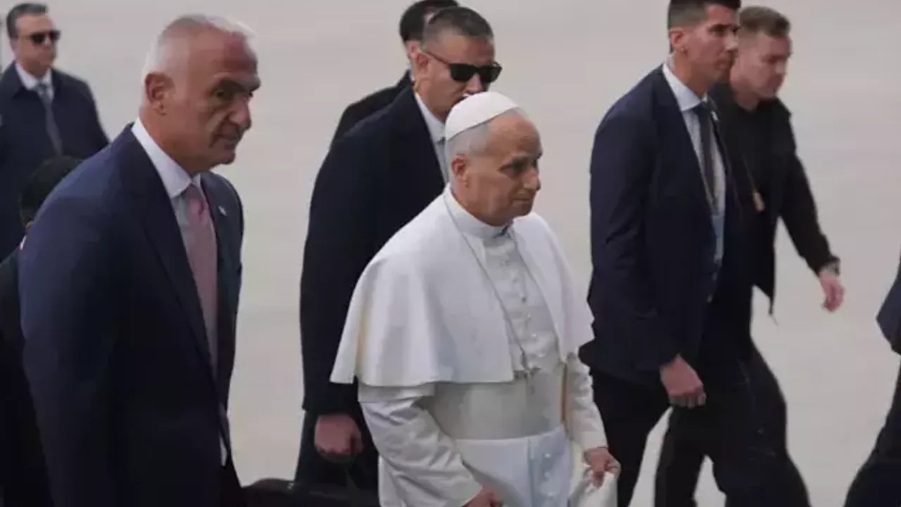 Papa 14. Leo’nun ilk durağı Anıtkabir oldu