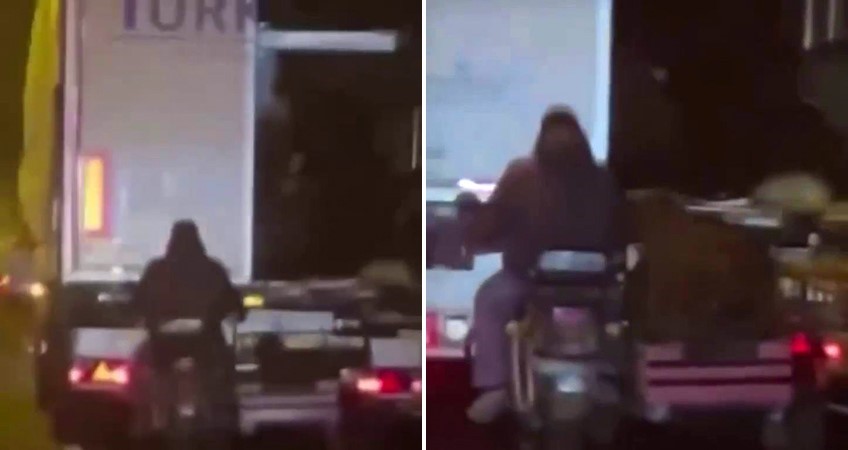 Seyir halindeki tıra yaklaşıp içindeki koyunları çaldılar