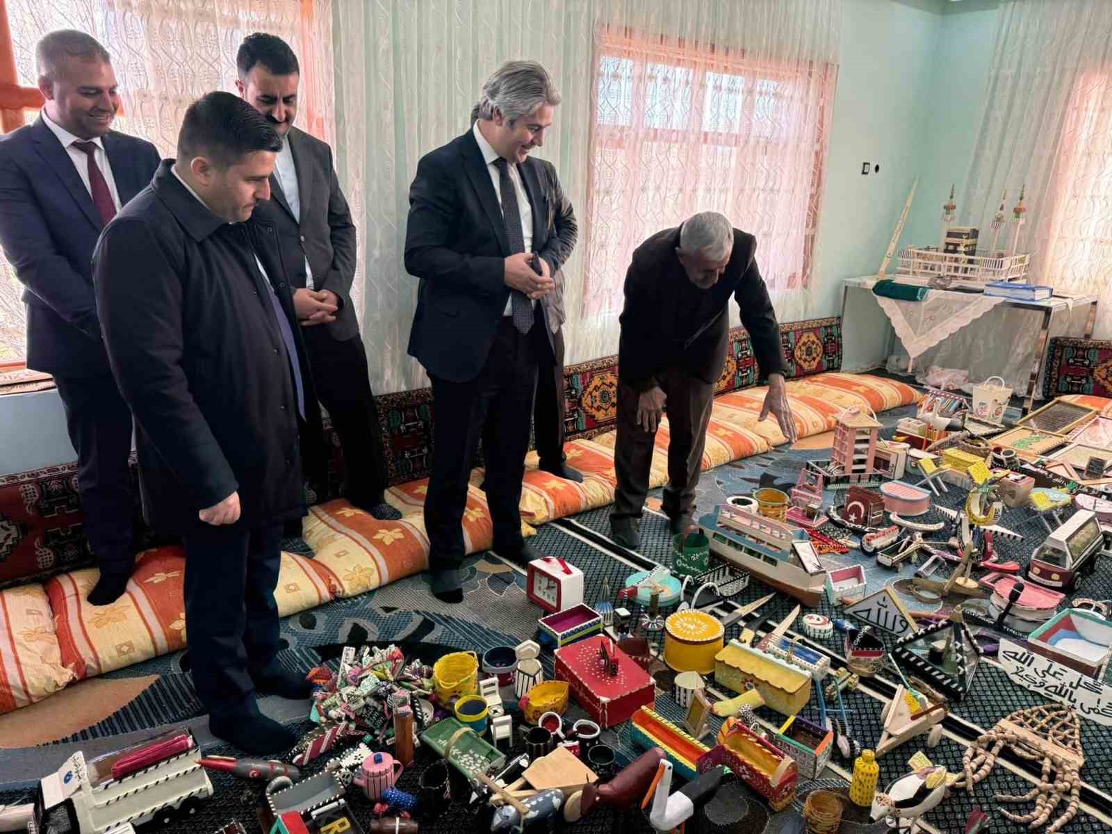 Van’da parkinson hastasının üretim mücadelesine destek