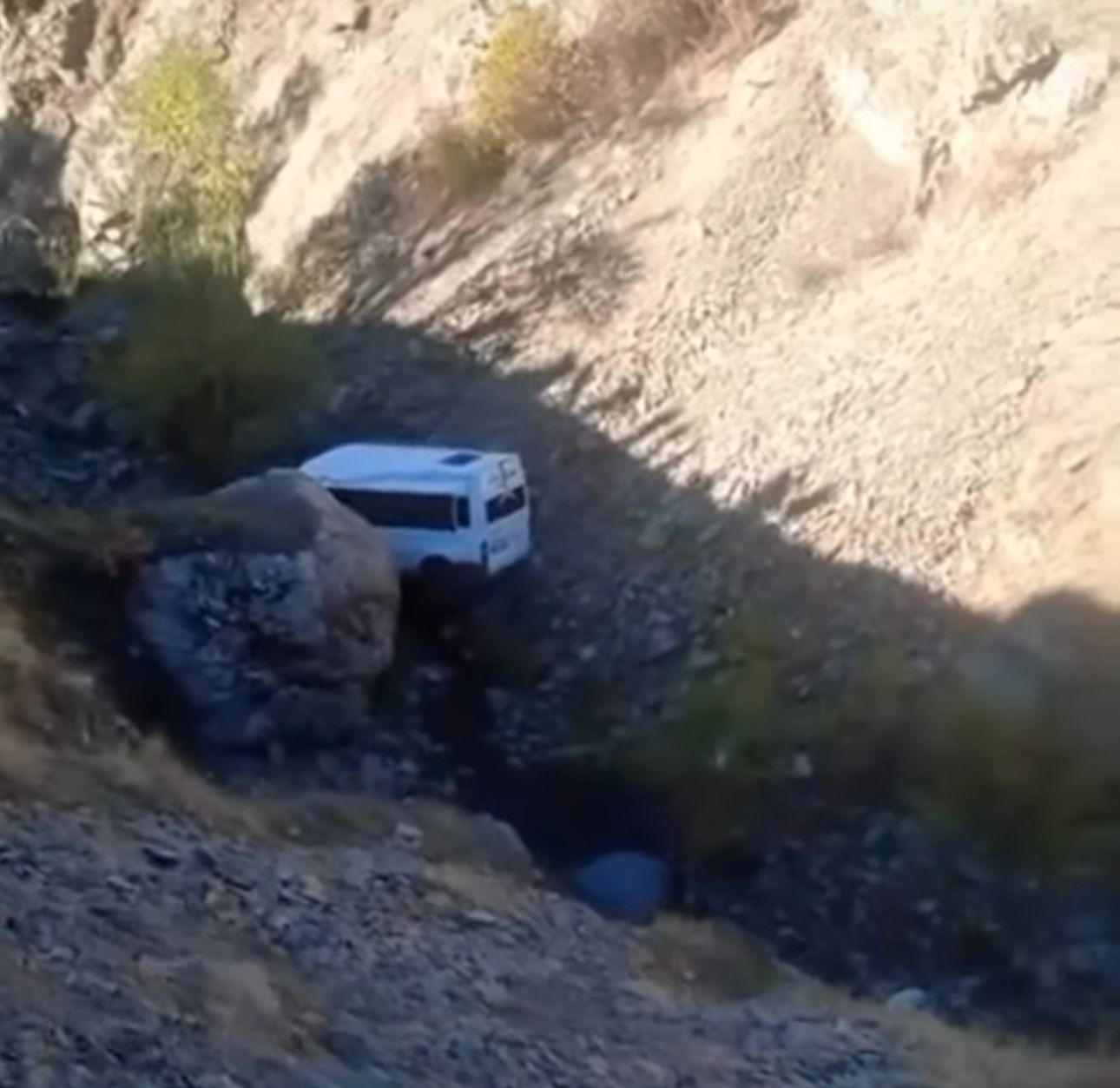 Bahçesaray’da kaza:1 yaralı