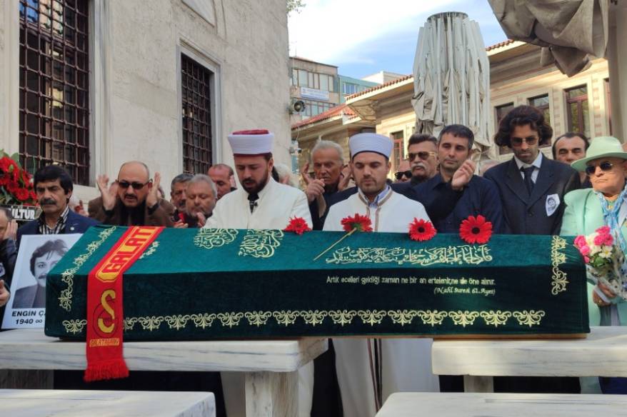 Yeşilçam’ın usta ismi Engin Çağlar son yolculuğuna uğurlandı